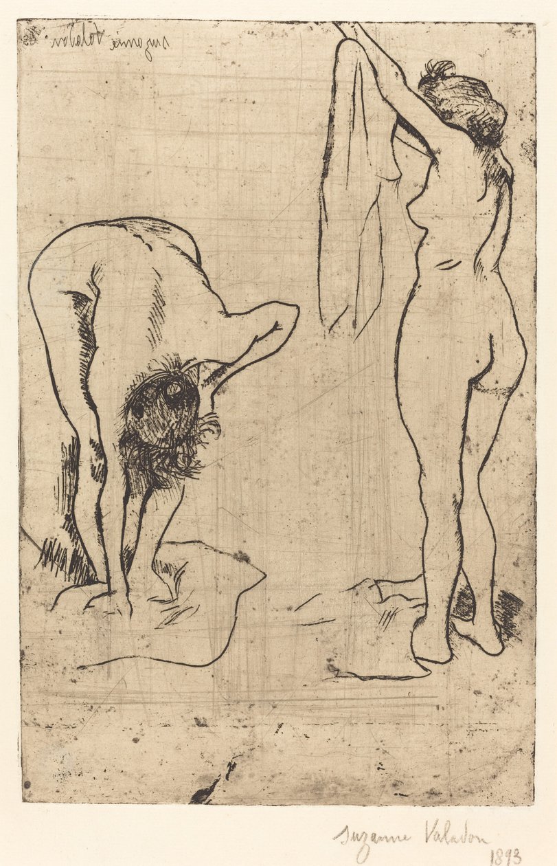 Donne al bagno da Suzanne Valadon