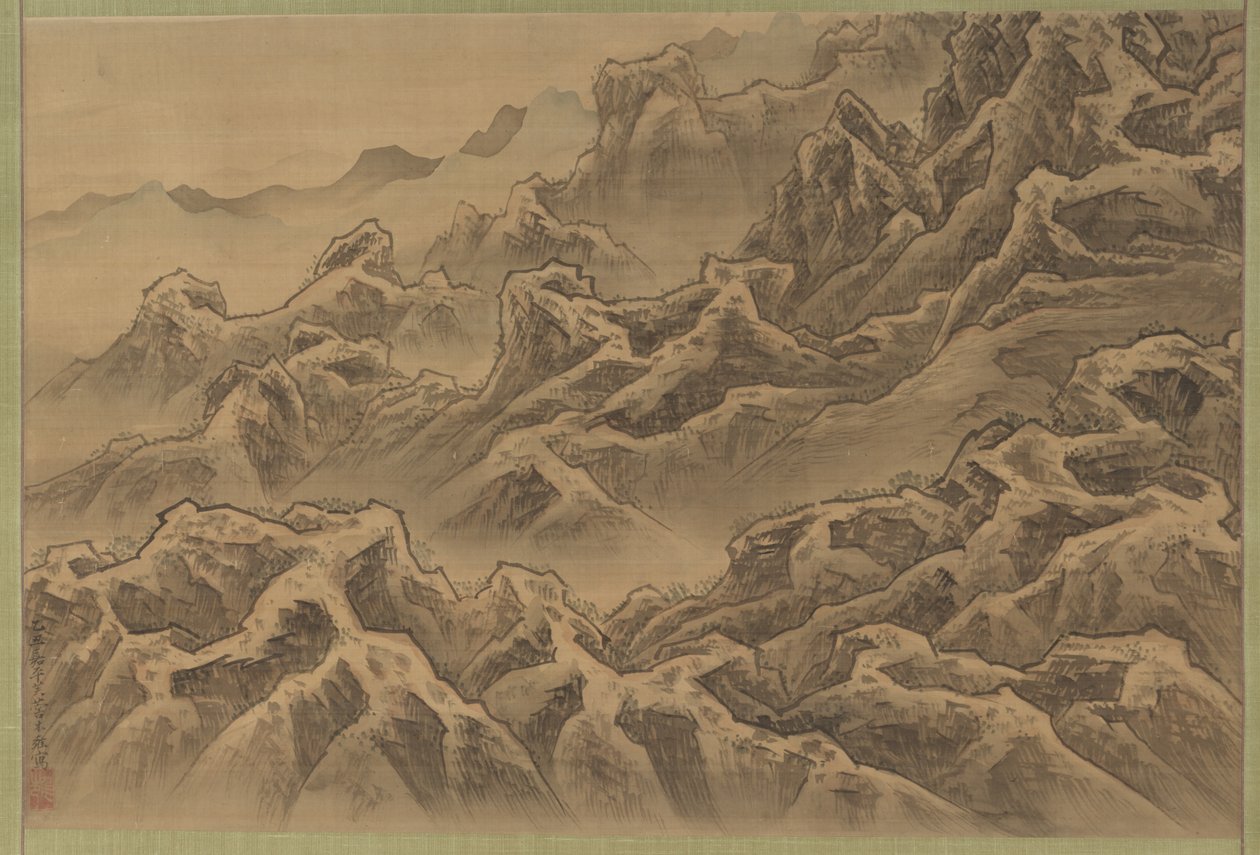 Montagne e burrone da Suzuki Fuyō