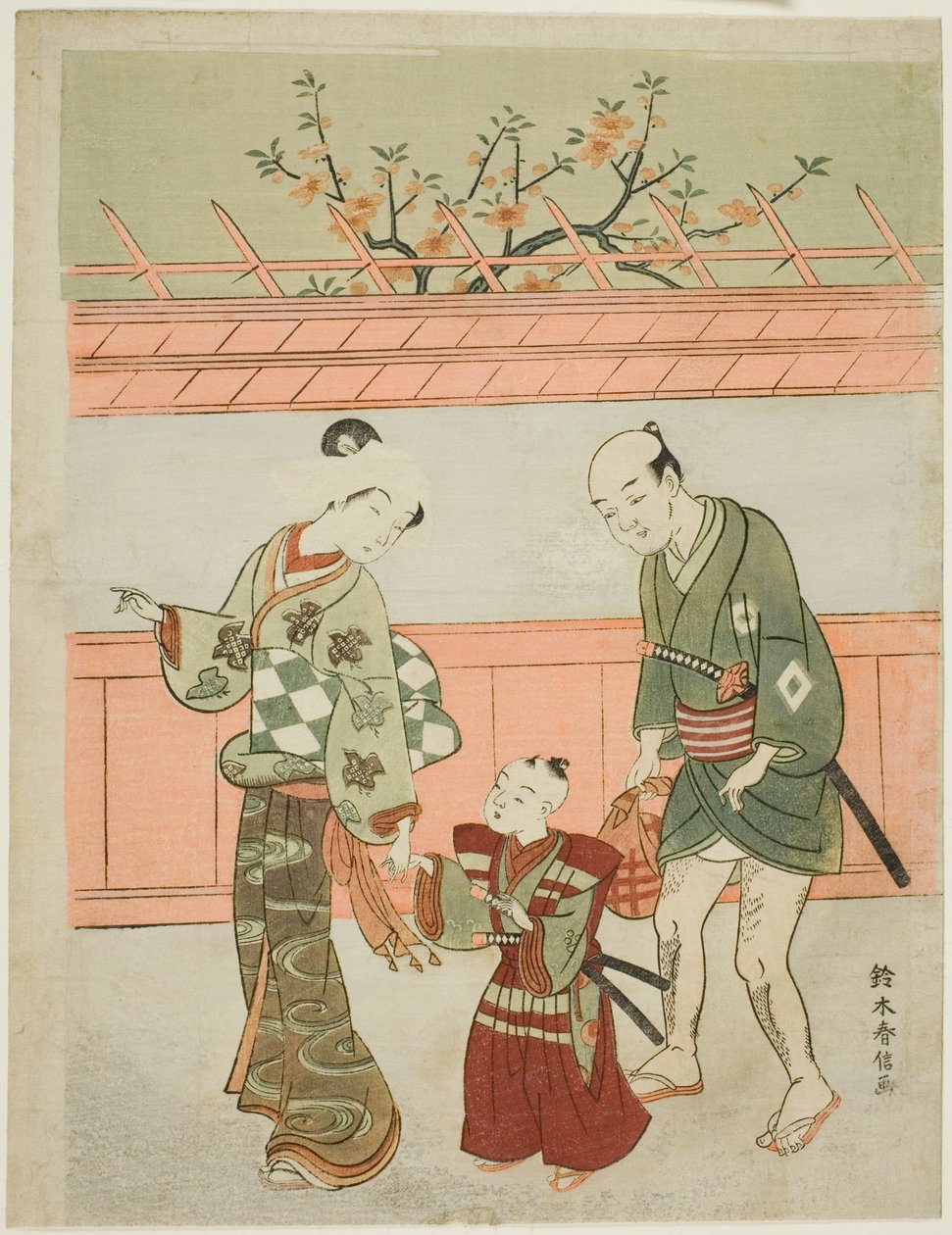 Una gita di primavera da Suzuki Harunobu