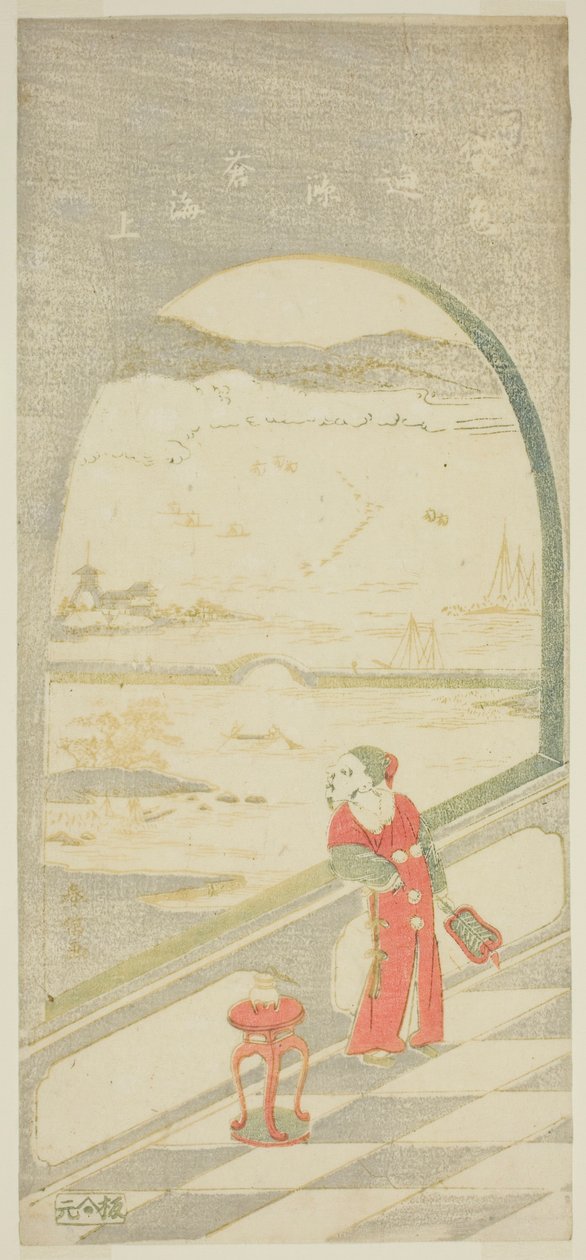 Poeta cinese da Suzuki Harunobu