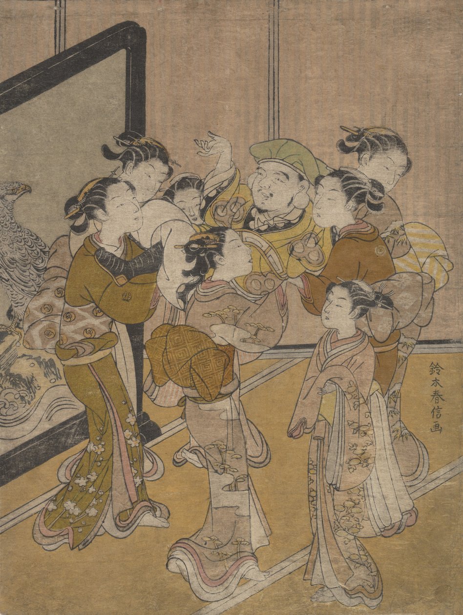 Daikoku Doagé da Suzuki Harunobu