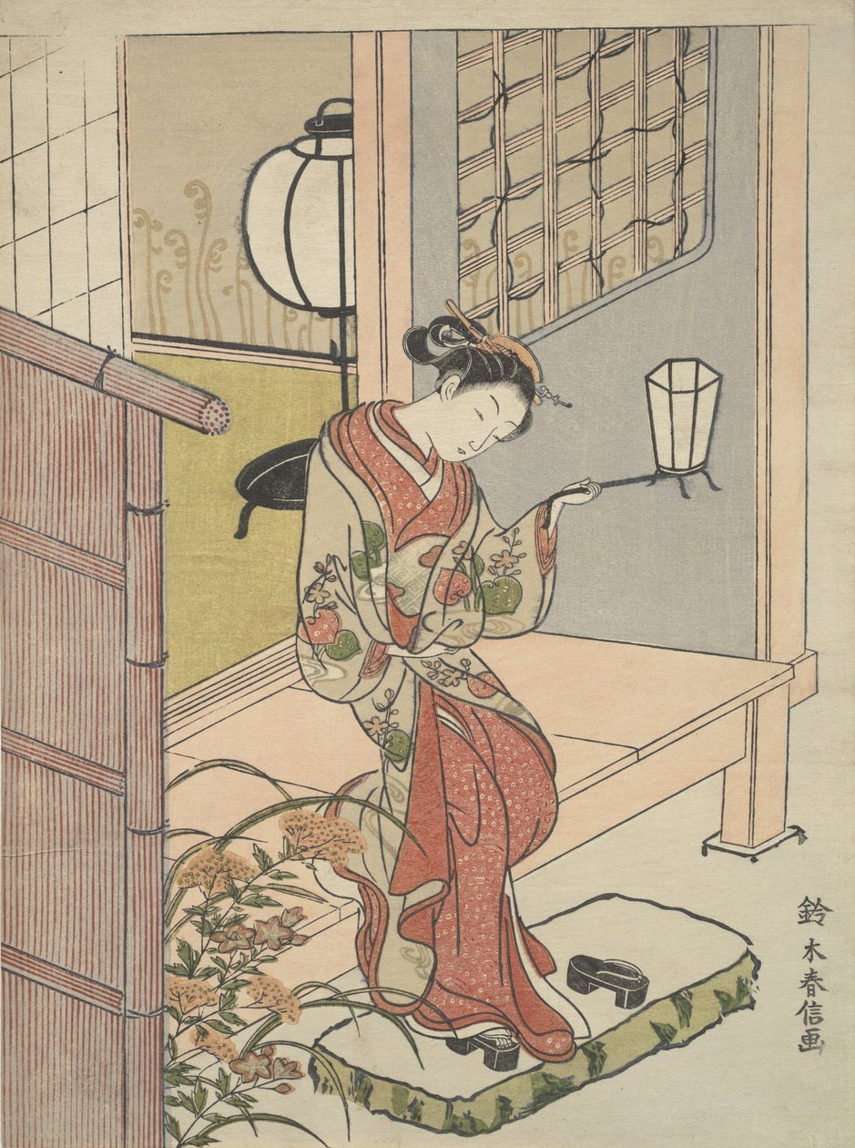 Stampa, ca. 1762 da Suzuki Harunobu