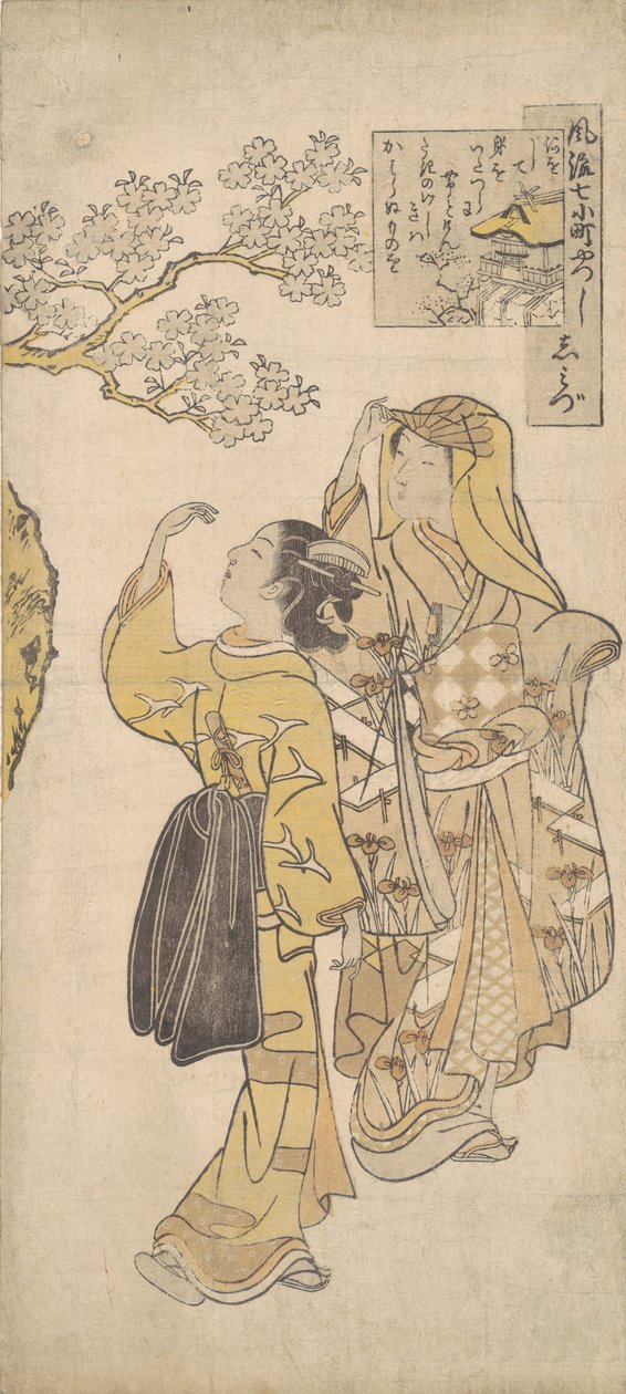 Tempio Shimizu, ca. 1765 da Suzuki Harunobu