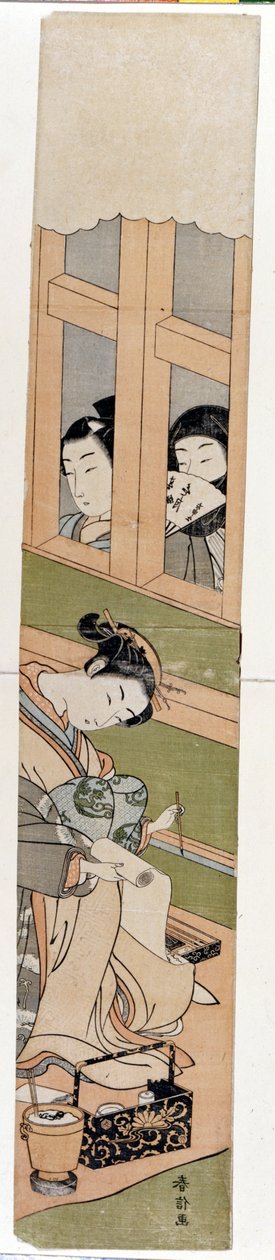 Shirai Gonpachi. Stampe di Harunobu Suzuki. da Suzuki Harunobu