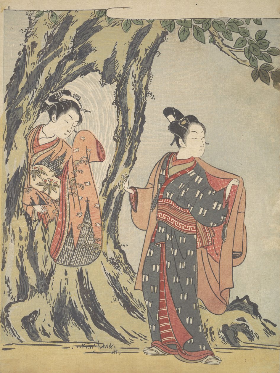 Due Giovani, 1725-1770 da Suzuki Harunobu