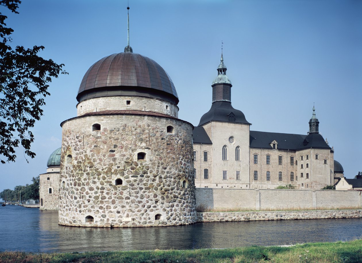 Veduta del Castello di Vadstena, costruito nel 1545 da Swedish School
