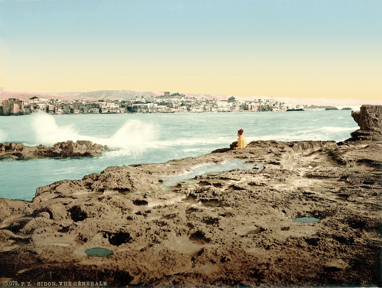 Veduta di Sidone da Swiss Photographer