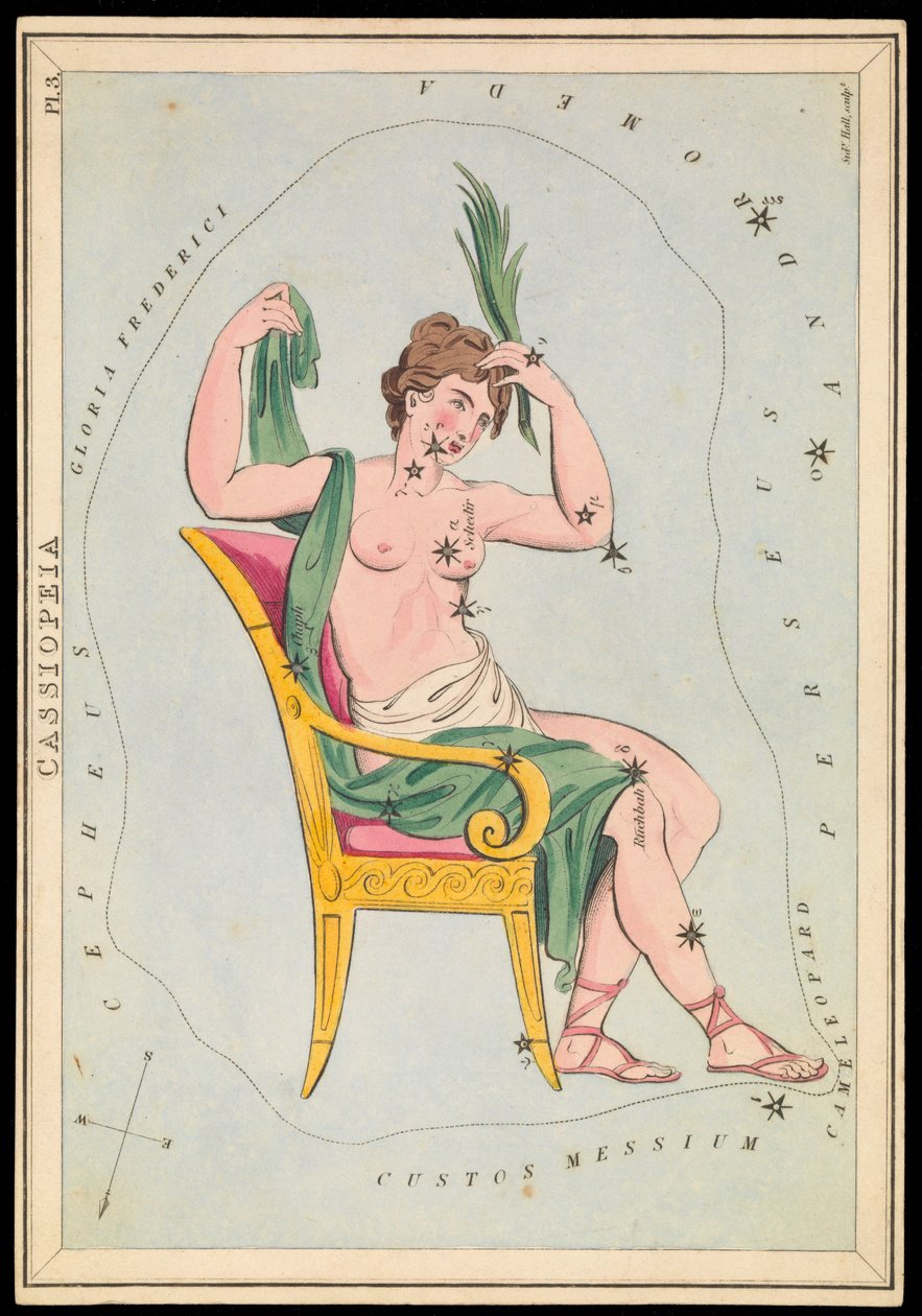 Cassiopea, c.1825 da Sydney Hall