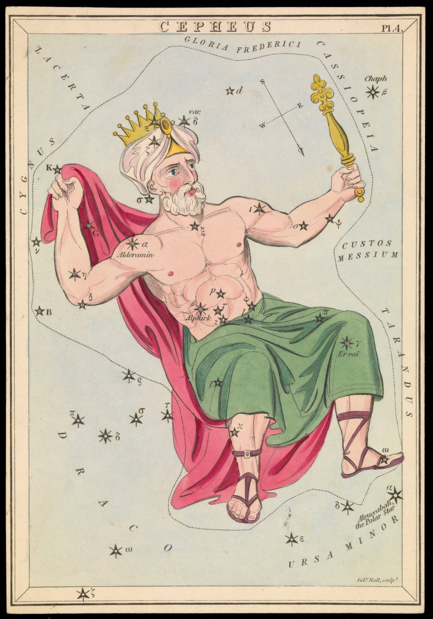Cefeo, c.1825 da Sydney Hall