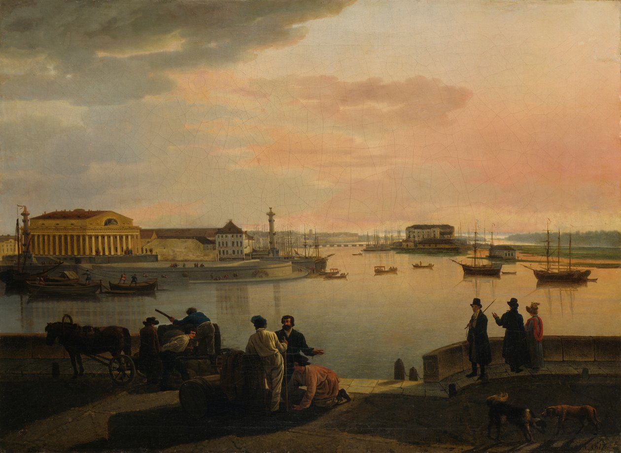 Una vista da San Pietroburgo da Sylvester Feodosiyevich Shchedrin