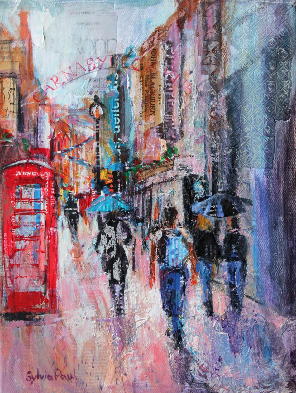 Giorno di pioggia, Carnaby Street da Sylvia Paul