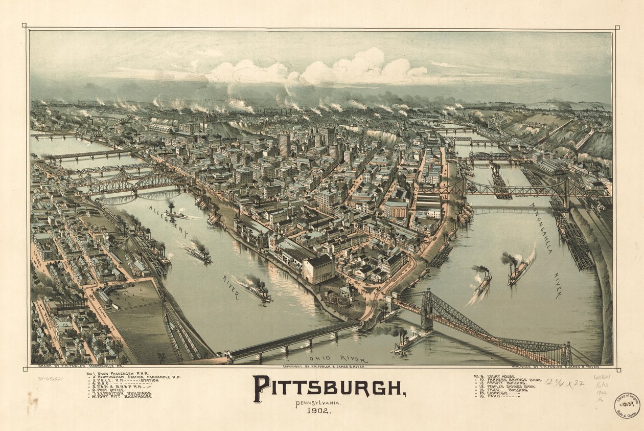 Pittsburgh Pennsylvania da T. M. Fowler