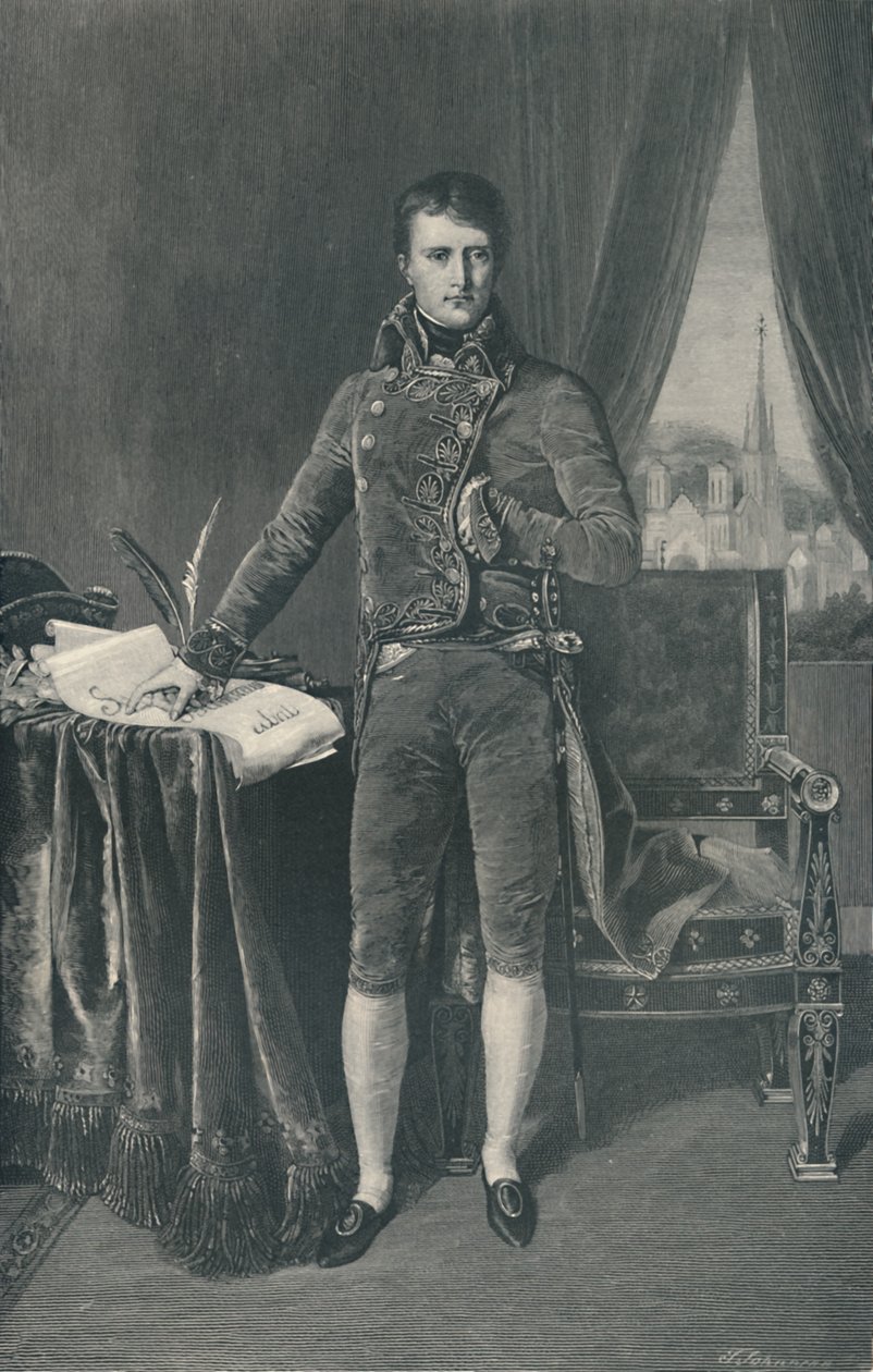 Napoleone Bonaparte, Primo Console da T. Johnson
