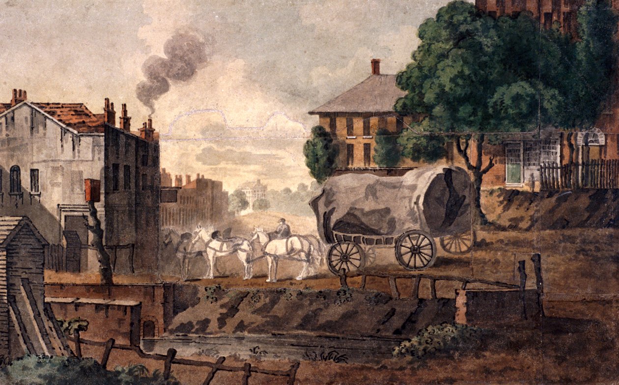 Kentish Town, Londra, 1817 da T Nugent