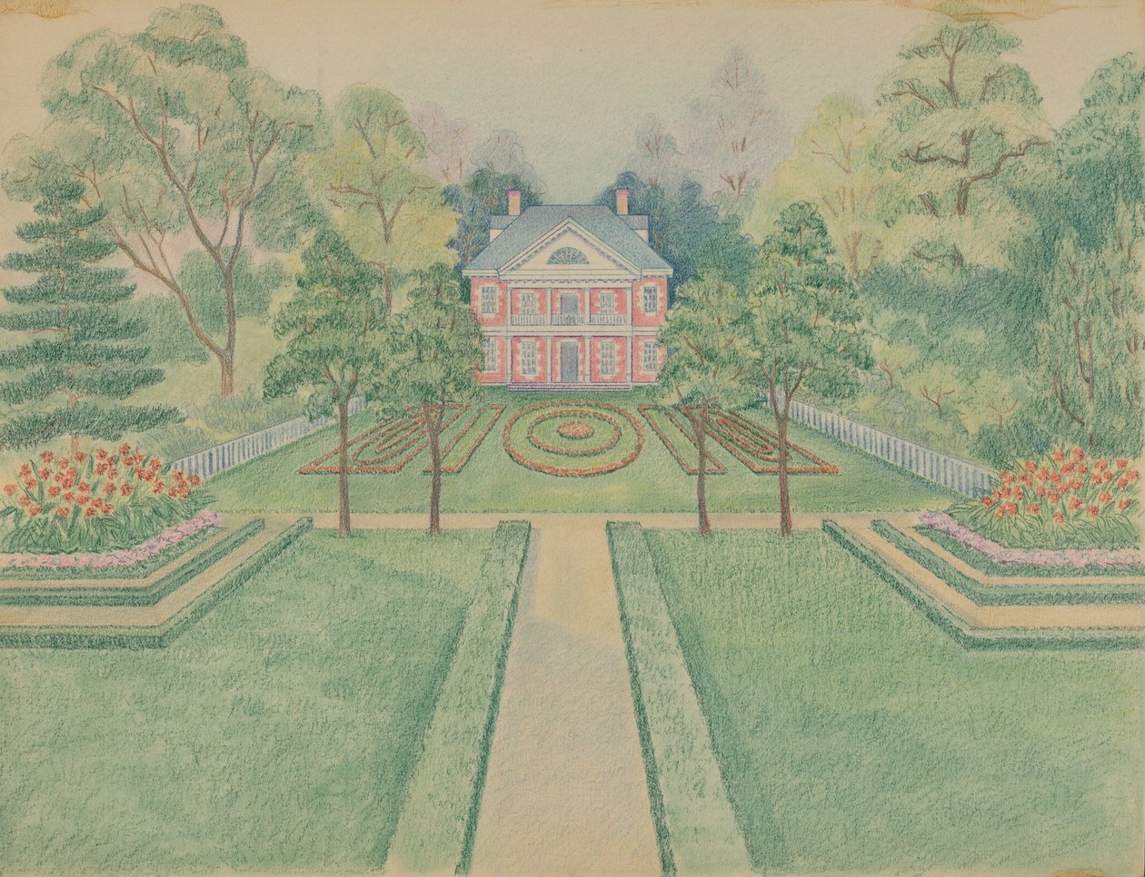 Residenza N.W. Stuyvesant, c. 1936 da Tabea Hosier