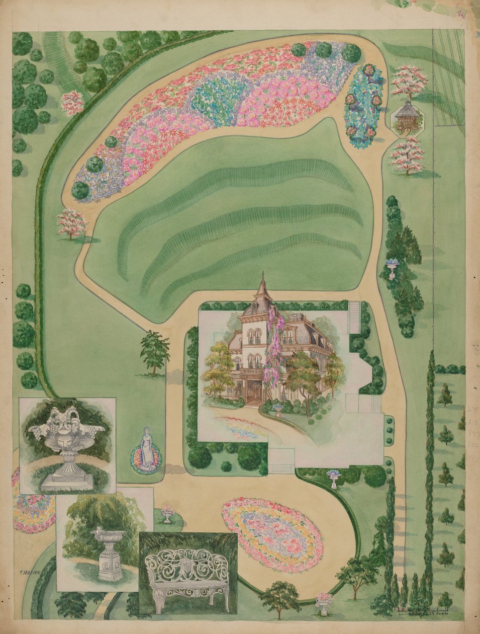 Tenuta di William A. Wheelock, c. 1936 da Tabea Hosier
