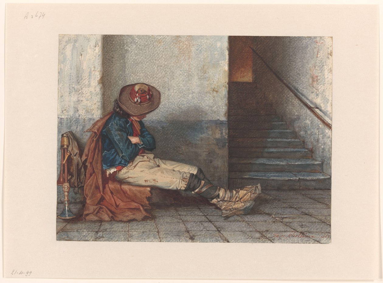 Pifferaro dormiente da Taco Jan Scheltema