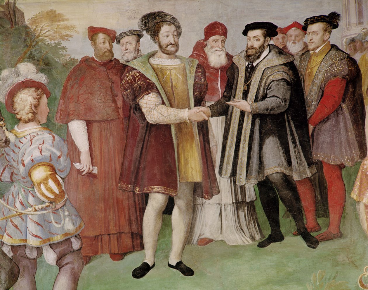 La tregua di Nizza tra Francesco I (1494-1547) e Carlo V (1500-58) dalla 