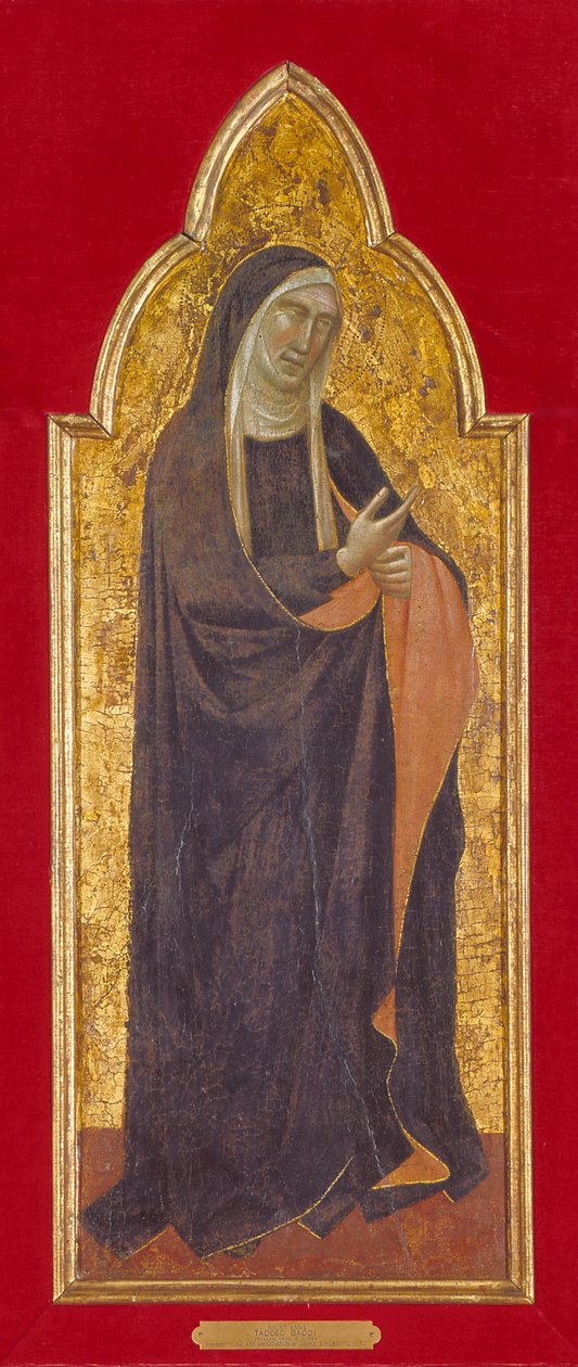 Vergine in lutto da Taddeo Gaddi