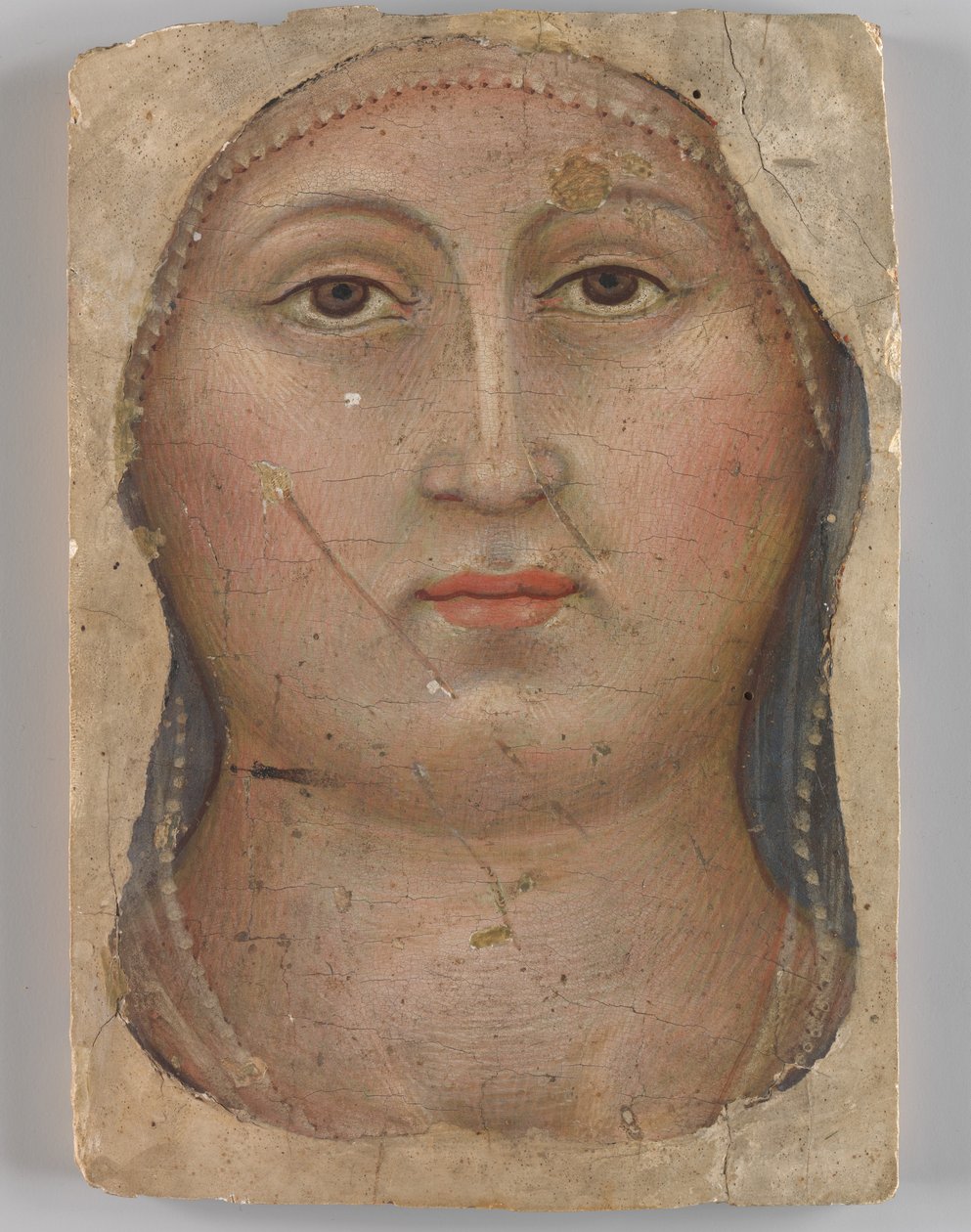 Testa della Vergine da Taddeo di Bartolo