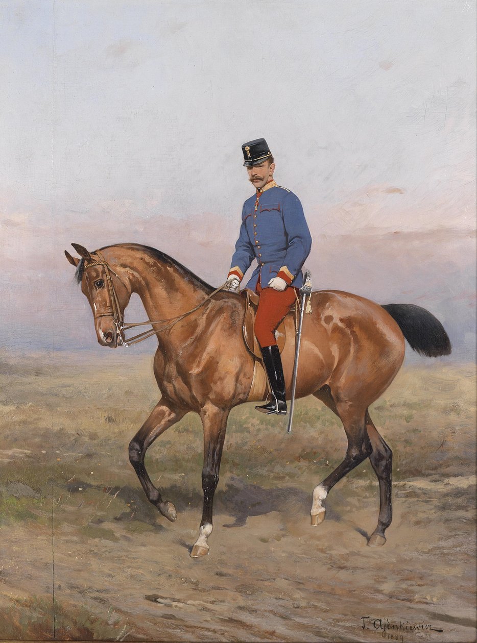 Ritratto equestre di Rodolfo, principe ereditario d