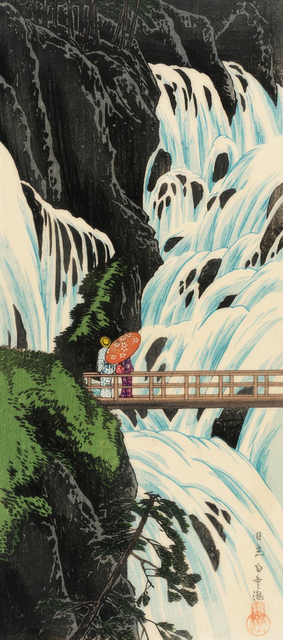 Cascata Shiragumo di Nikko da Takahashi Hiroaki