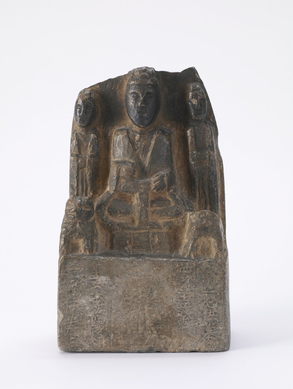 Trinità votiva taoista, 642 da Tang Dynasty Chinese School