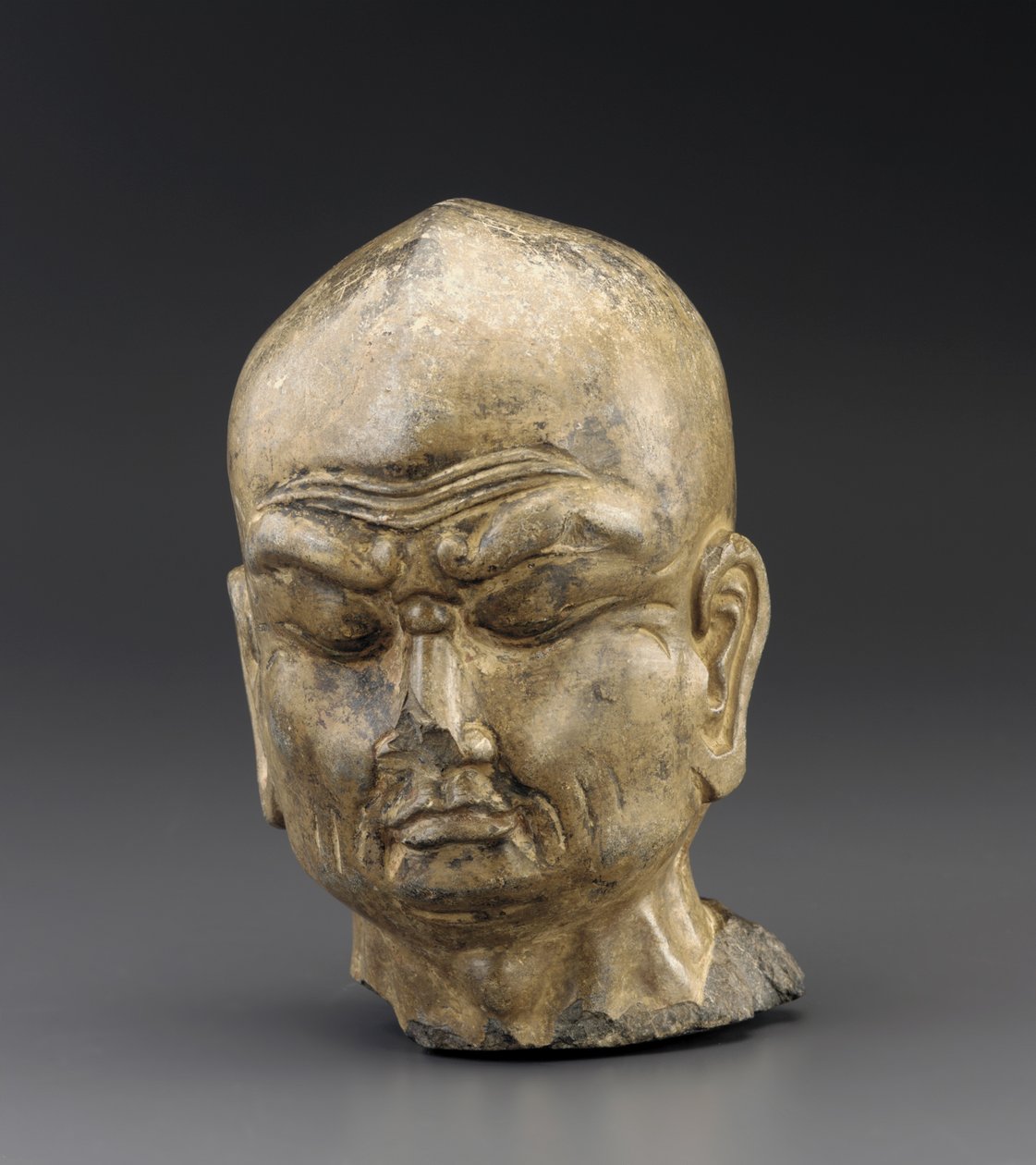 Testa di un Luohan, c.700-750 da Tang Dynasty Chinese School