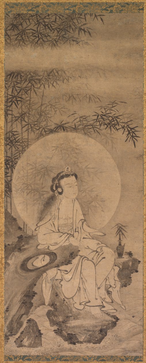 Guanyin in Abito Bianco da Tani Buncho