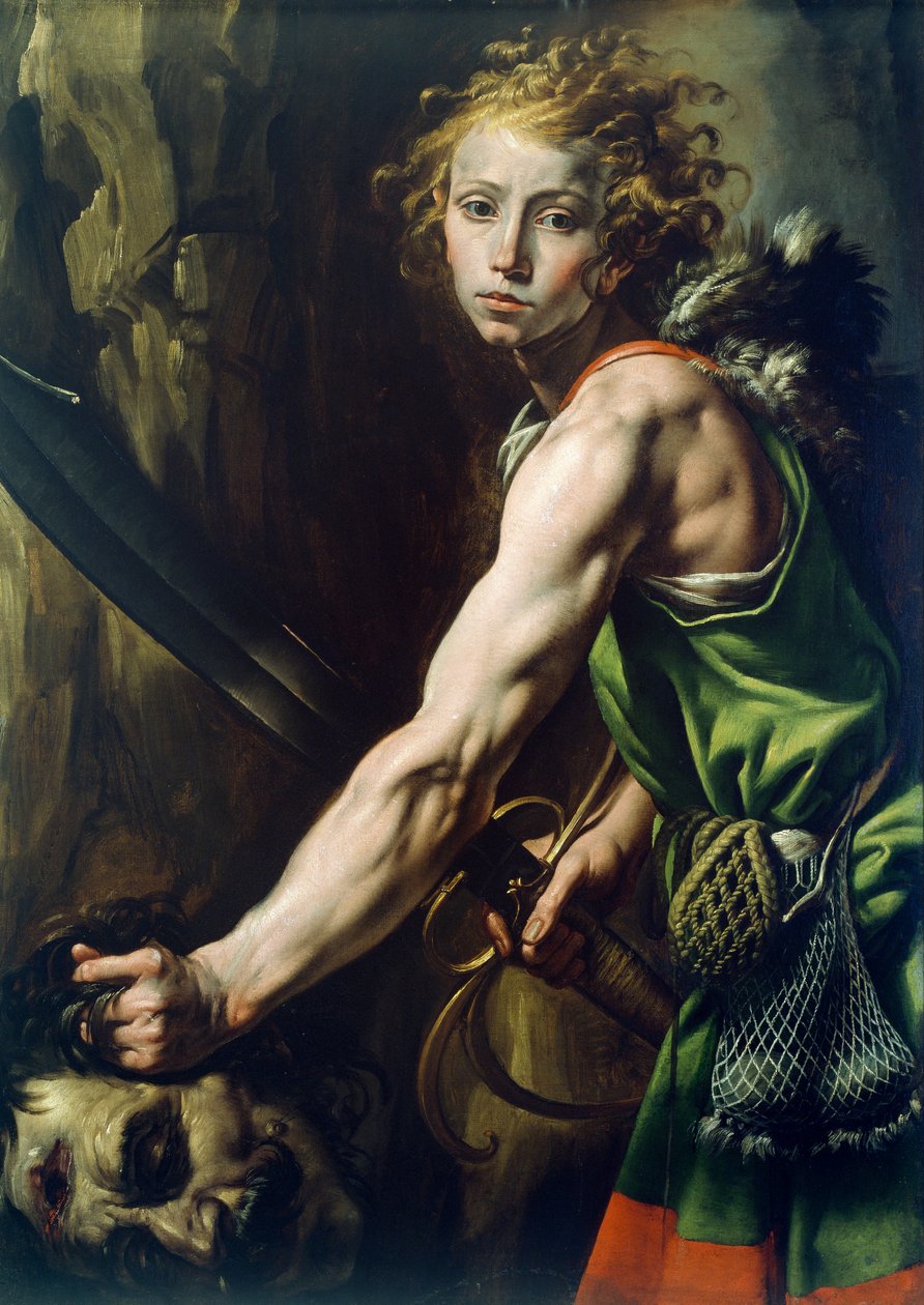 Davide con la testa di Golia da Tanzio da Varallo