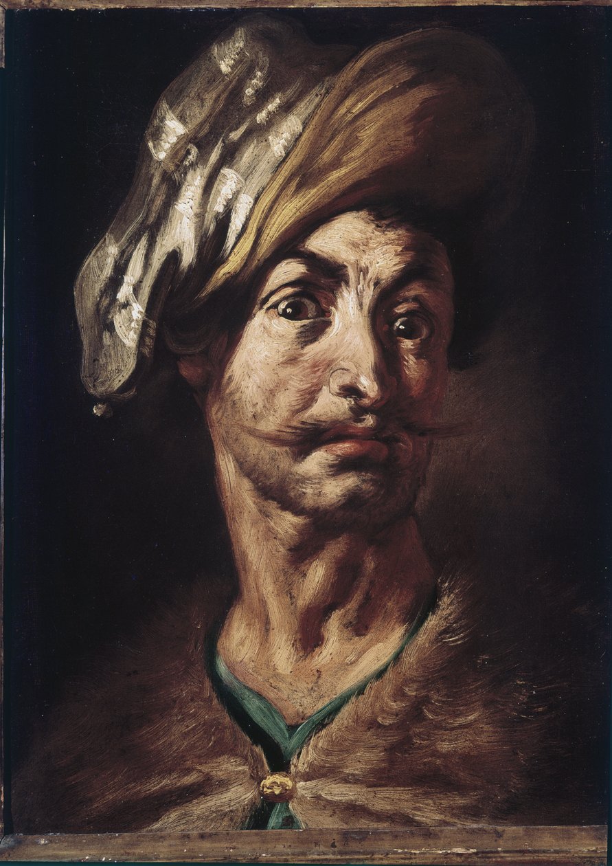 Testa di uomo con turbante da Tanzio da Varallo