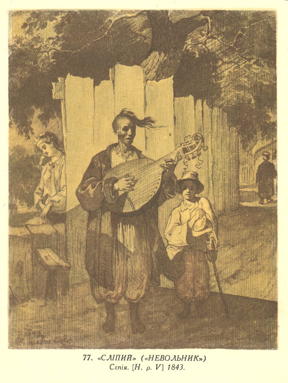 Cosacco-banduriere (Taras Shevchenko) da Taras Shevchenko