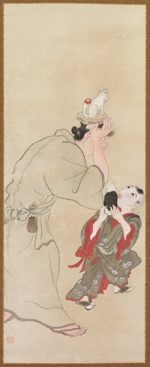 Figure di genere, c. 1816 da Tatabe Socho