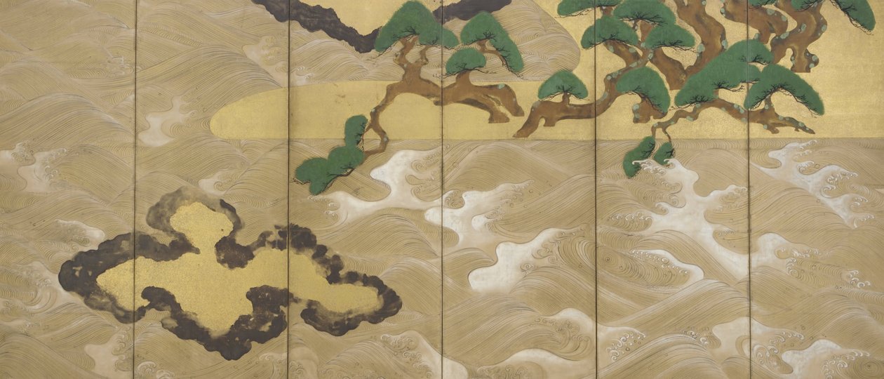 Onde a Matsushima (2) da Tawaraya Sotatsu