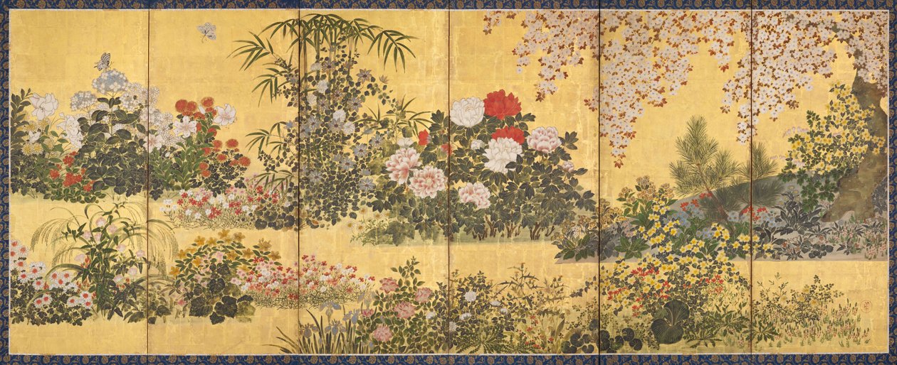 Fiori e farfalle da Tawaraya Sotatsu