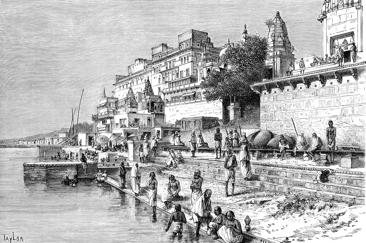 Benares Varanasi, India da Taylor