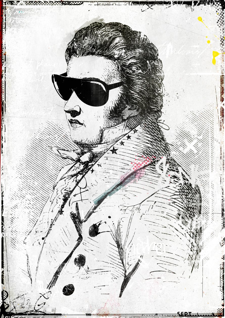 Mr. occhiali da sole II da Teis Albers