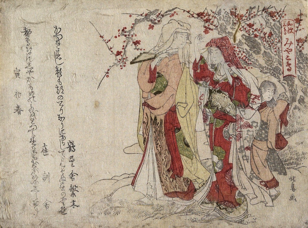 Gabbiani, 1794 o 1806 da Teisai Hokuba
