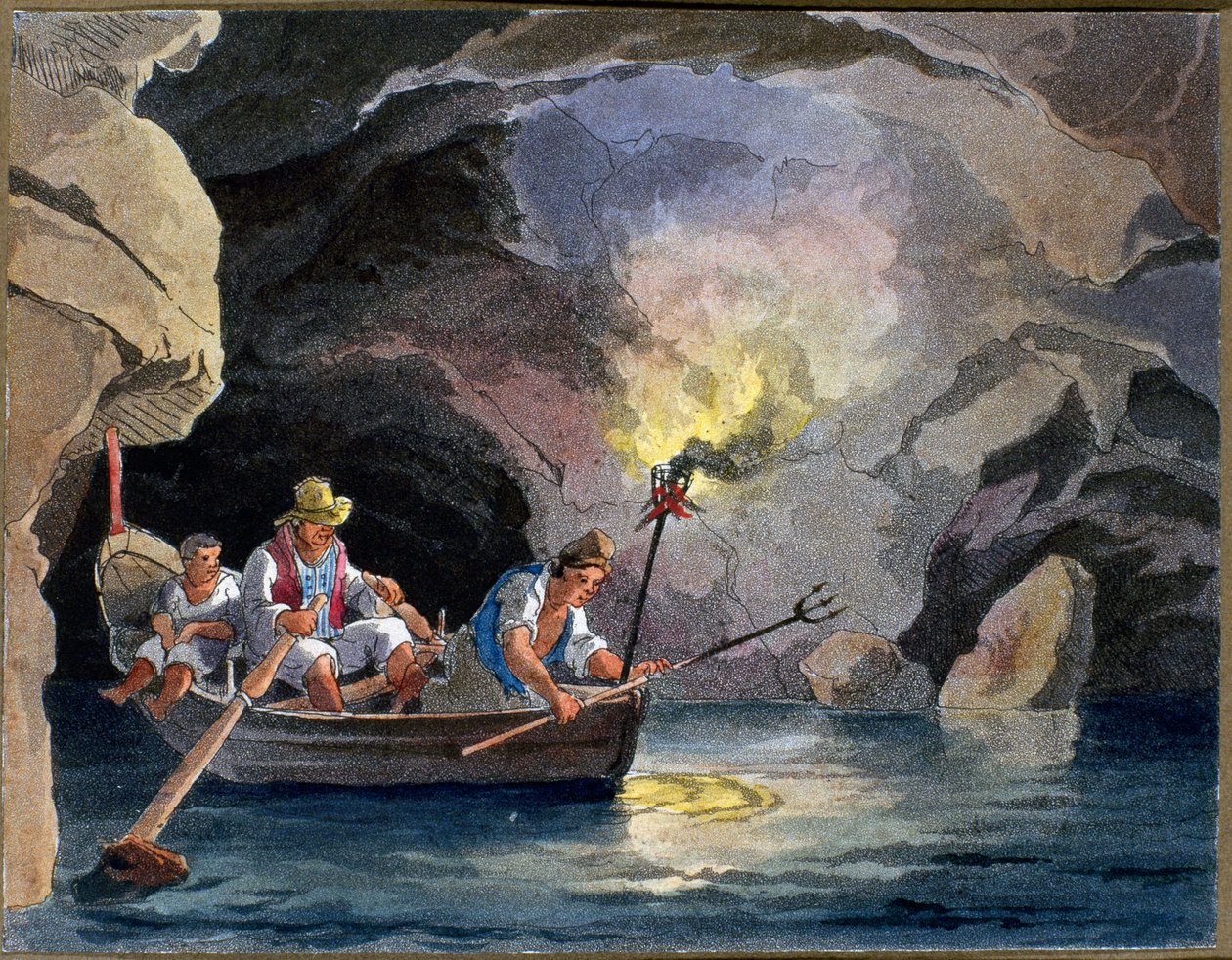 Pesca notturna da Teodoro Guglielmo Witting