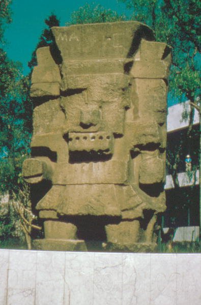 Chalchiuhtlicue, dea delle acque correnti, 200 d.C. da Teotihuacan