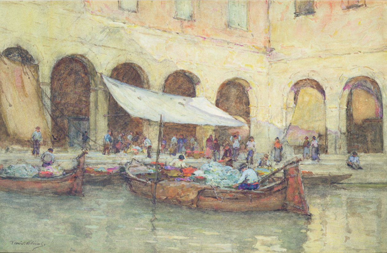 Il Mercato di Rialto, Venezia da Terrick Williams