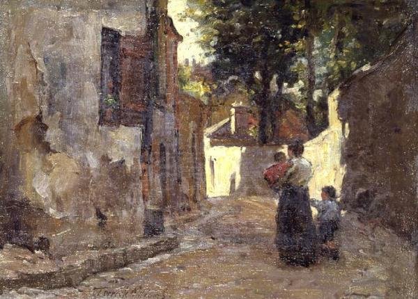 Una strada laterale, Honfleur da Terrick Williams