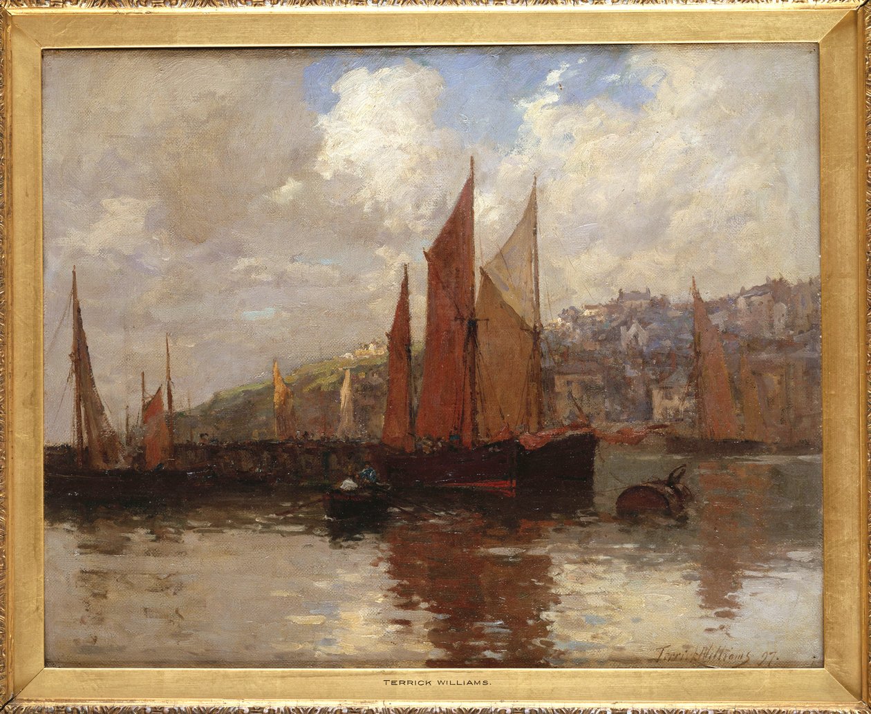 Nel porto di Brixham da Terrick Williams