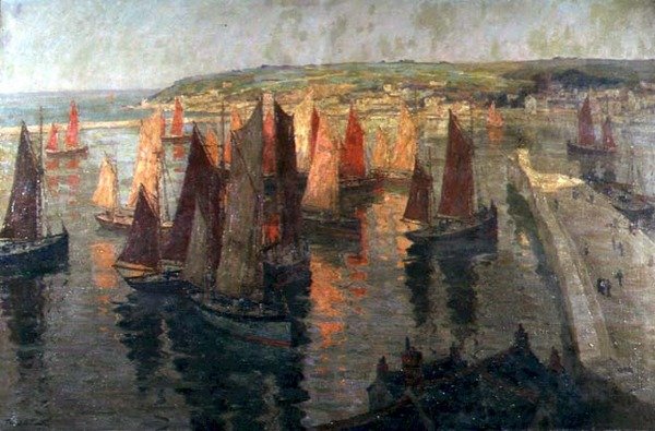 Rosso e oro, Brixham da Terrick Williams