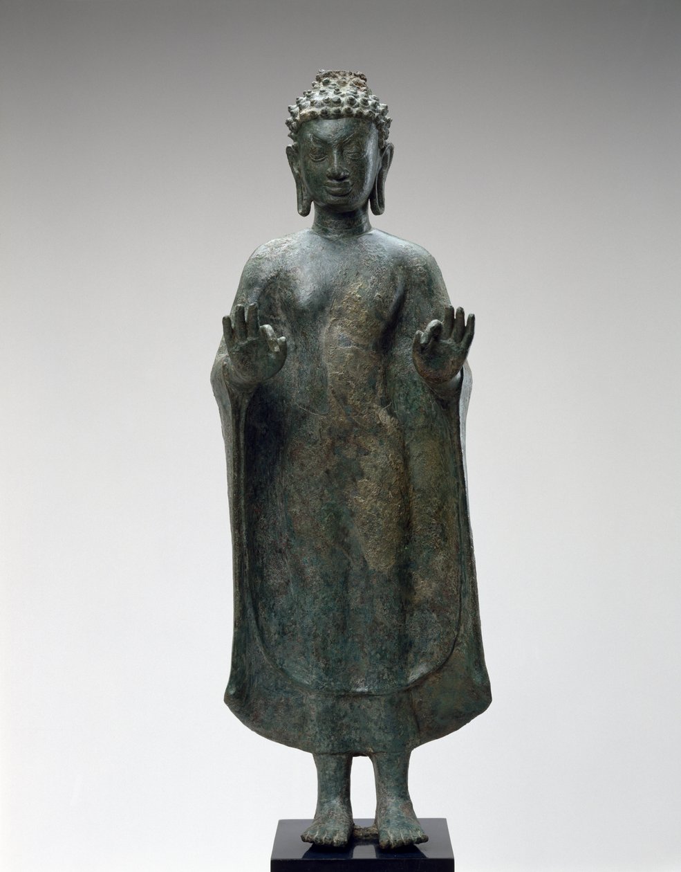 Buddha in piedi, fine VIII secolo da Thai School
