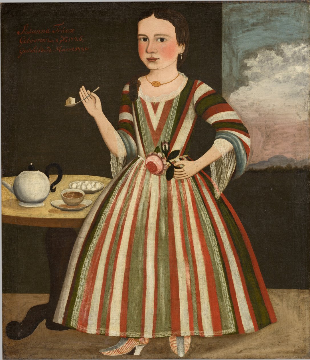 Susanna Truax da The Gansevoort Limner