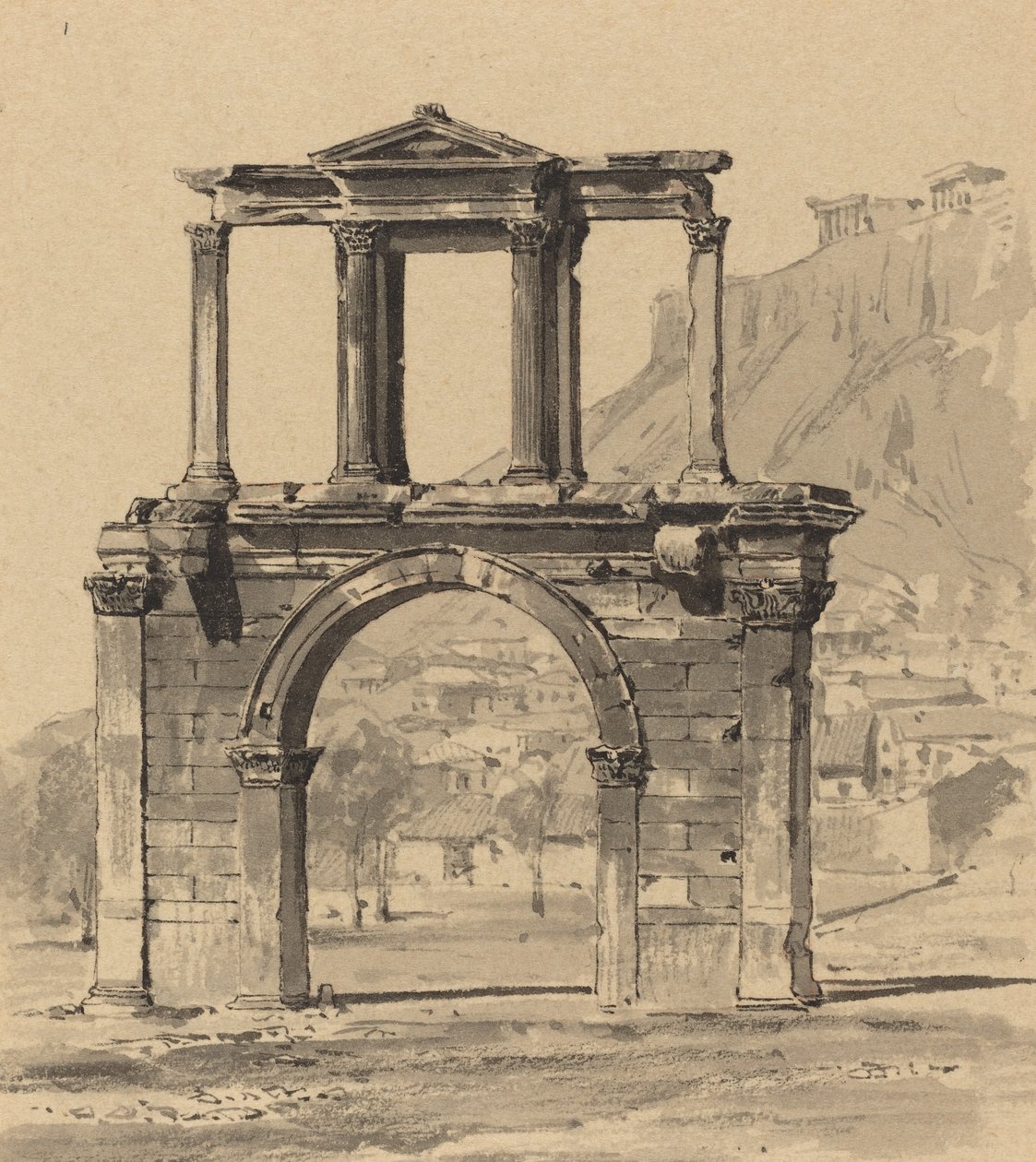 Arco di Adriano da Themistocles von Eckenbrecher