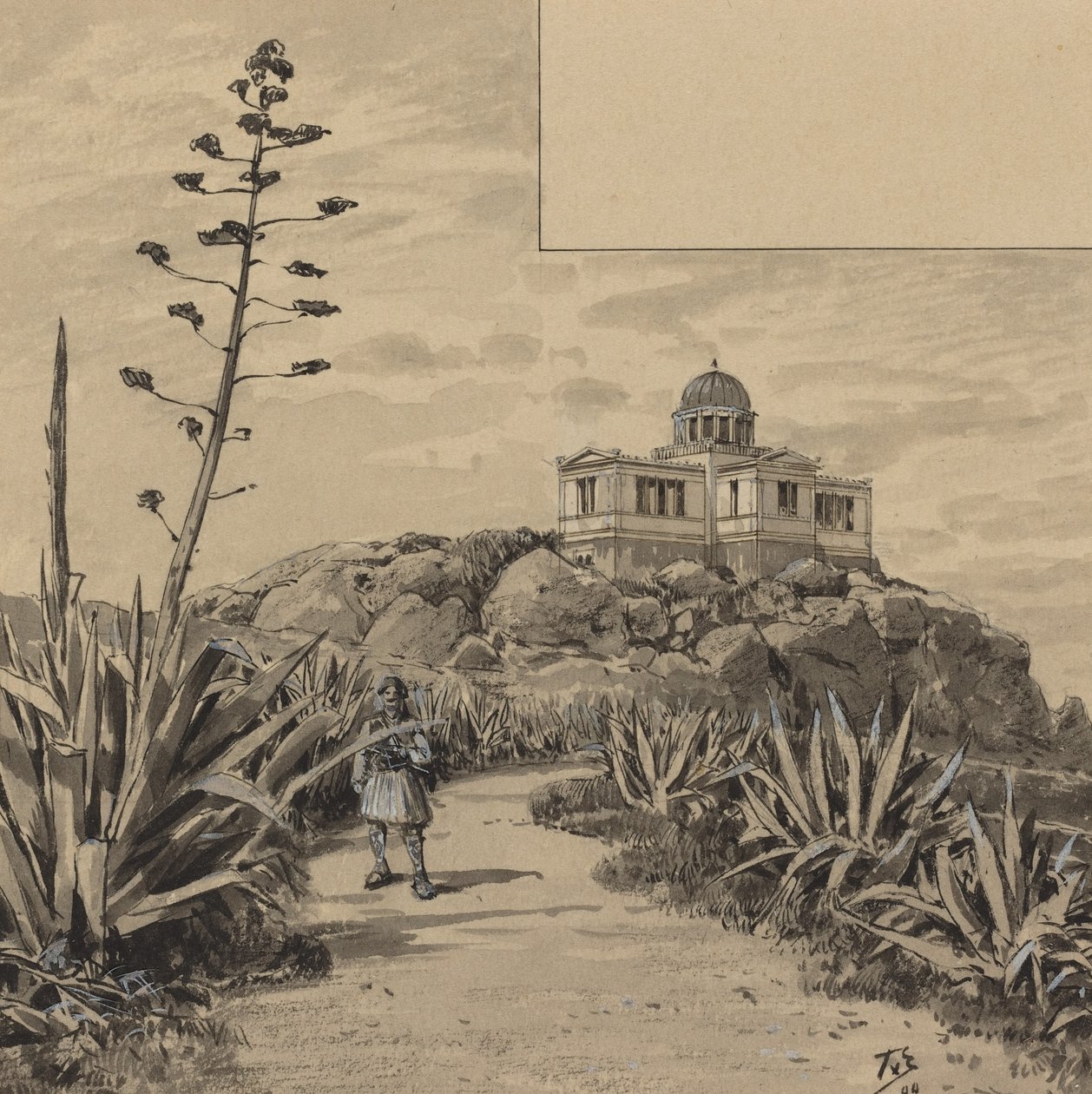 Osservatorio, 1890 da Themistocles von Eckenbrecher