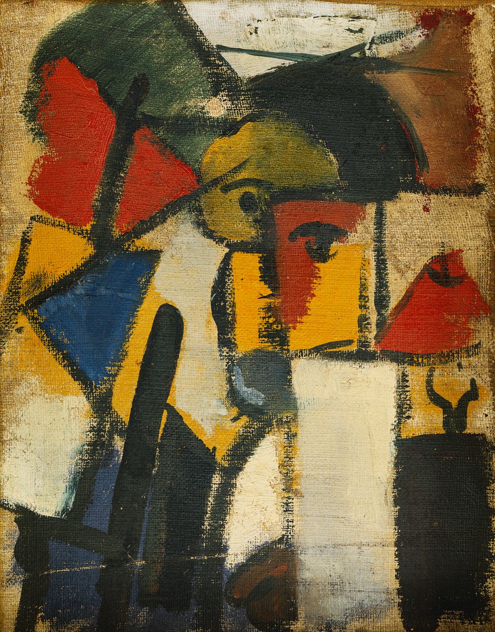 Testa, 1914 da Theo van Doesburg