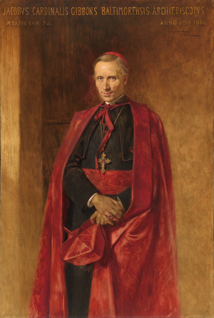 Cardinale James Gibbons da Theobald Chartran